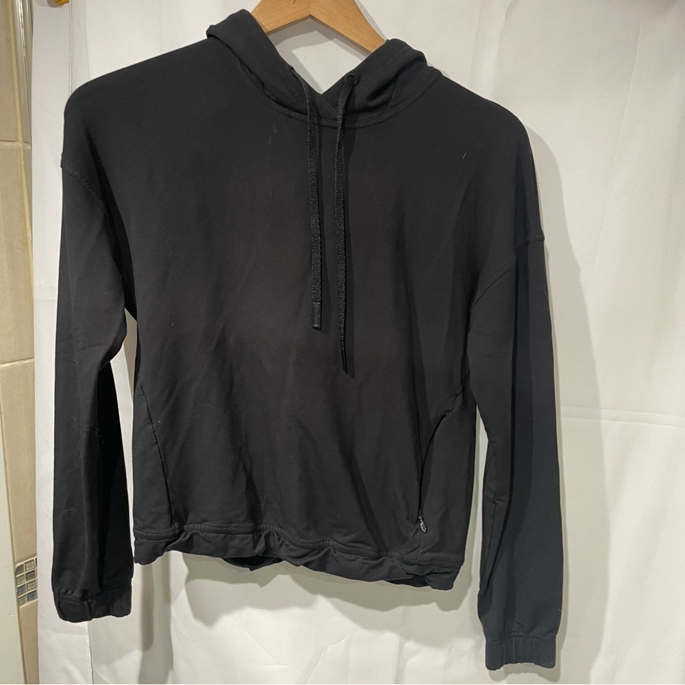 lululemon athletica Black Crew Neck Sweater